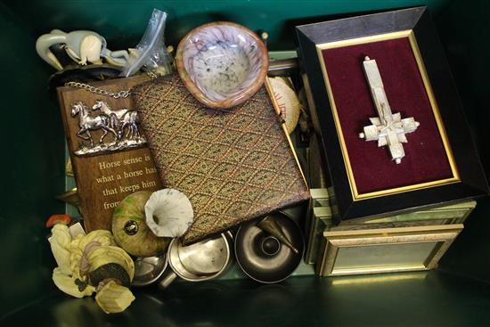 MOP crucifix and sundries